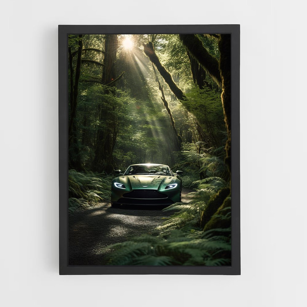 Poster Aston martin luxueuse (vue 2)
